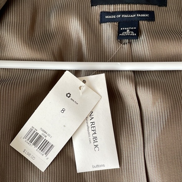 Banana Republic blazer, size 8,new - Picture 8 of 8